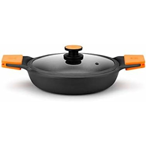 ΗΜΙΧΥΤΡΑ BRA EFFICIENT Α430532 (32CM / 5LT / BLACK / ΓΥΑΛΙΝΟ ΚΑΠΑΚΙ)